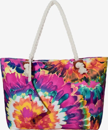 DonDon Beach Bag in Pink: front