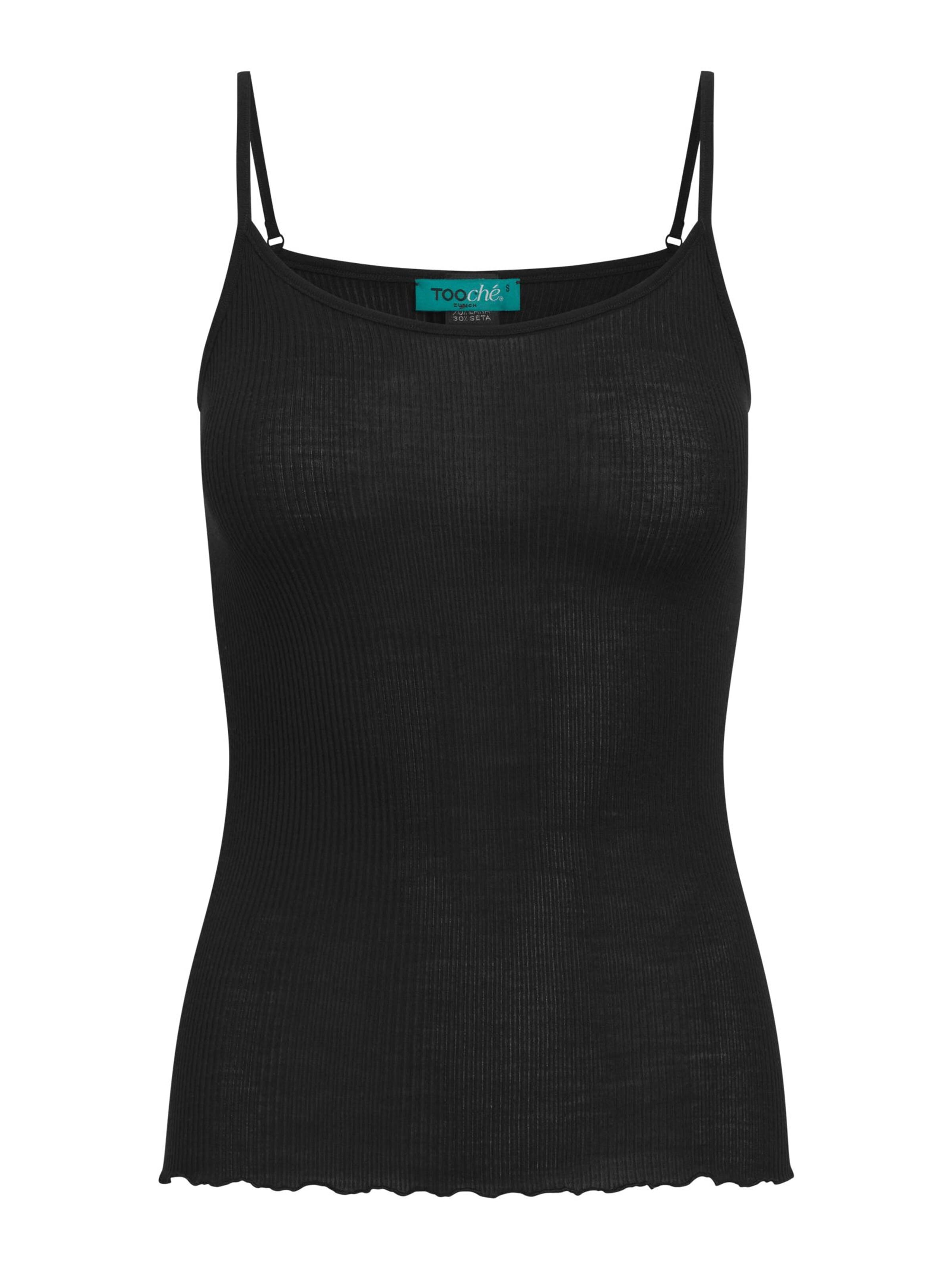 TOOche Top in Black: front