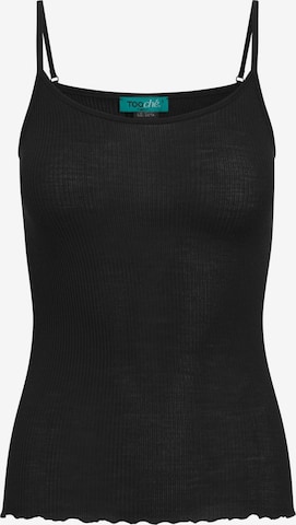 TOOche Top in Schwarz: Vorderseite