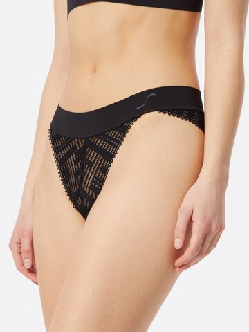 SLOGGI Panty 'S Seven' in Black: front