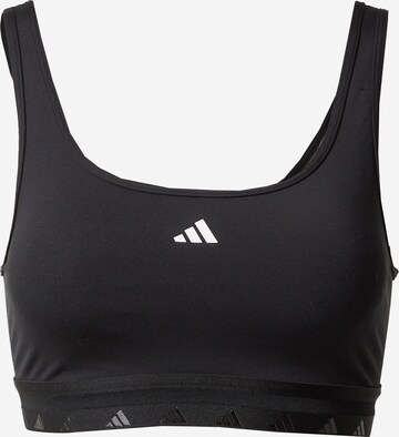 Soutien-gorge de sport 'Aeroreact' ADIDAS PERFORMANCE en noir : devant