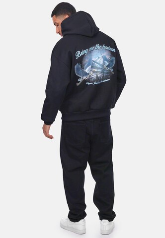 Dropsize Sweatshirt 'Horizon' in Black