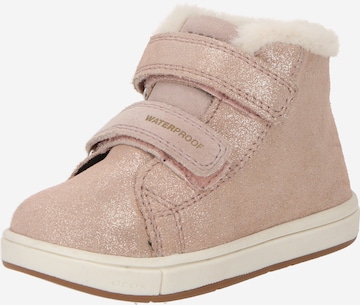 Bottes 'TROTTOLA' GEOX en rose : devant