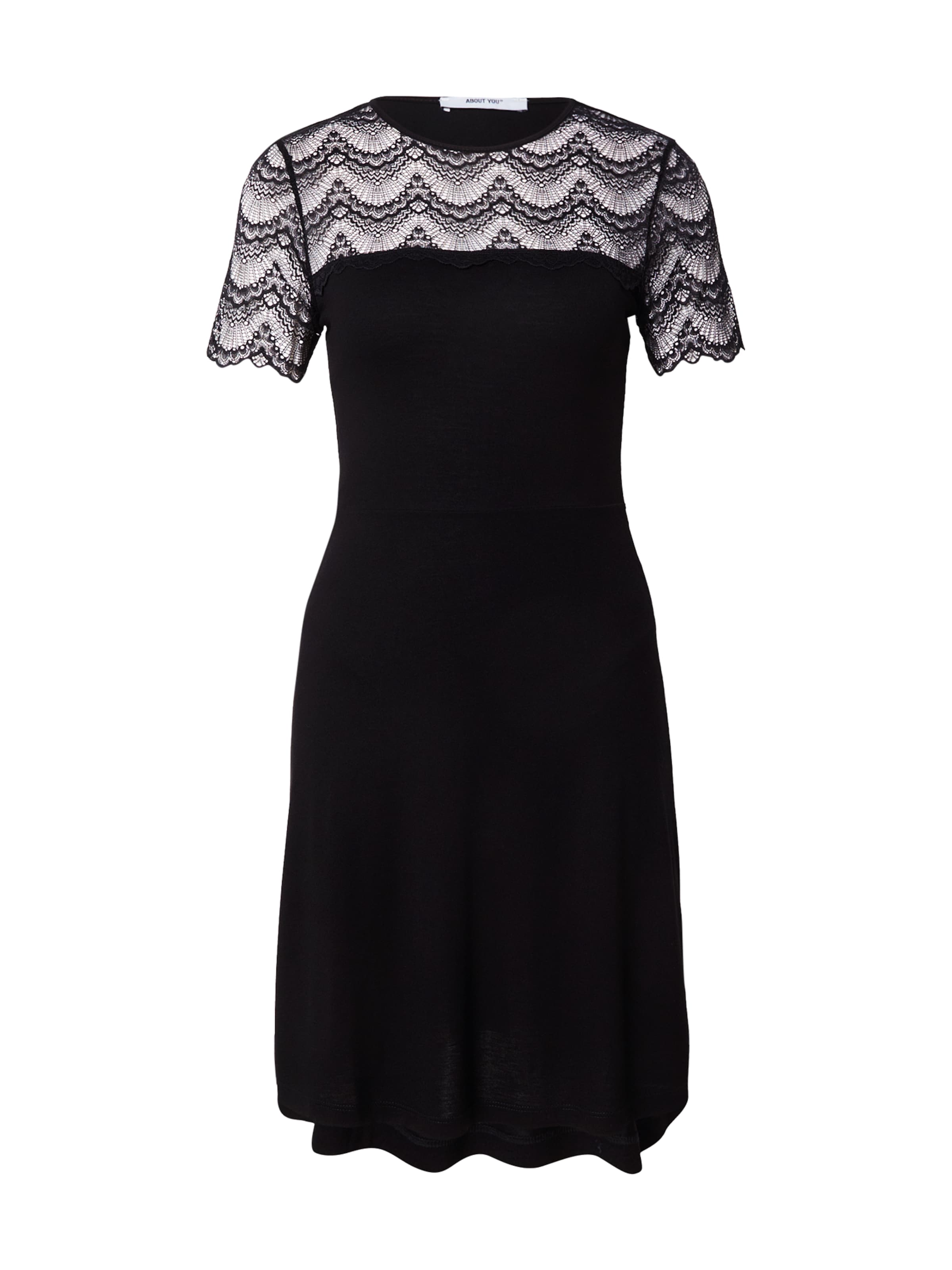 ABOUT YOU Рокля 'Gabriele' в черно: отпред