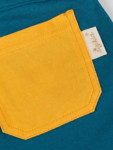 SIGIKID Regular Pants 'Bermuda Blue & Bright' in Green