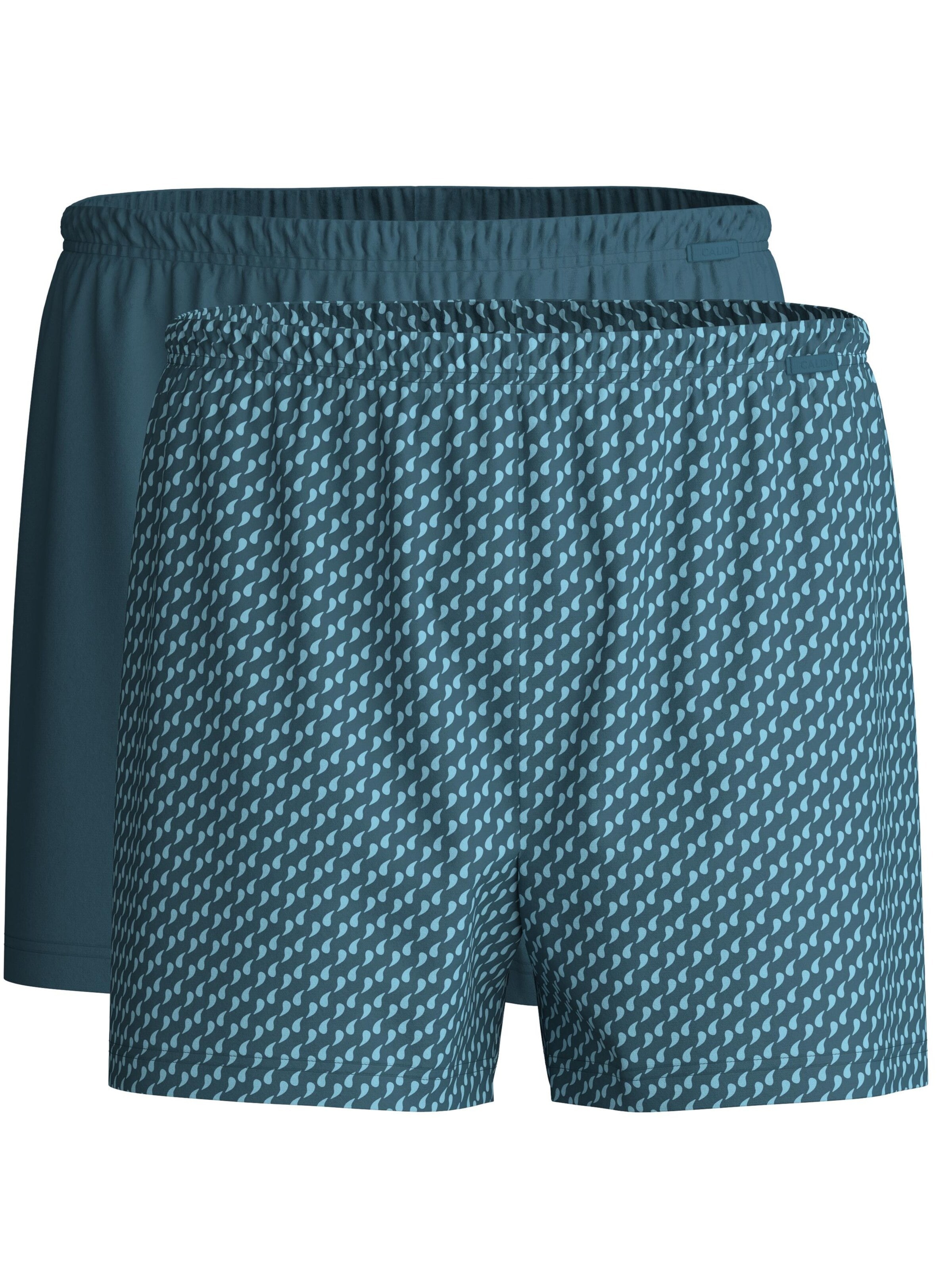 CALIDA Boxer shorts 'Cotton Special' in Green: front