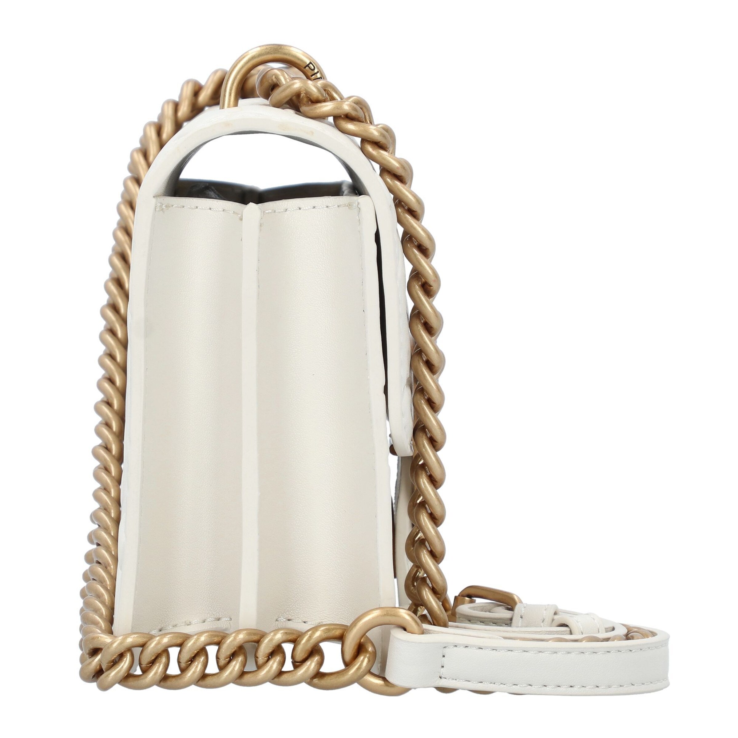 PINKO Torba za čez ramo 'Love One' | bela barva