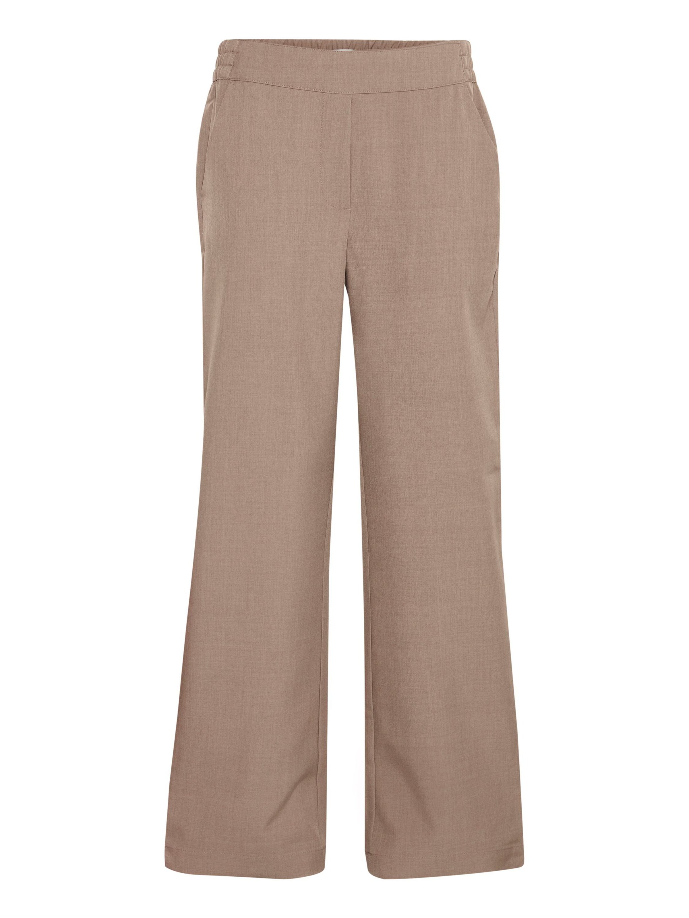 b.young Loosefit Hose 'BYMmmidde' in Braun: Vorderseite