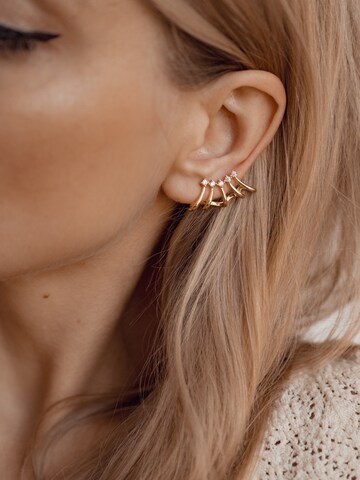 Hey Happiness Ohrringe 'Wrap Wing' in Gold