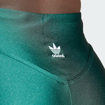 ADIDAS ORIGINALS Skinny Workout Pants in Green