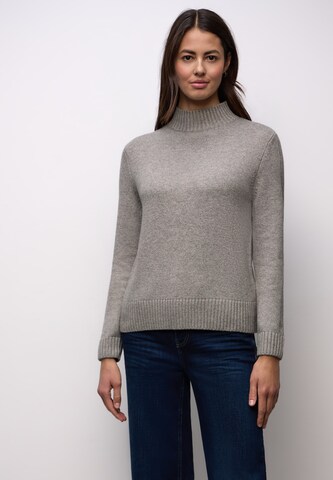 STREET ONE Sweater in Grey: front