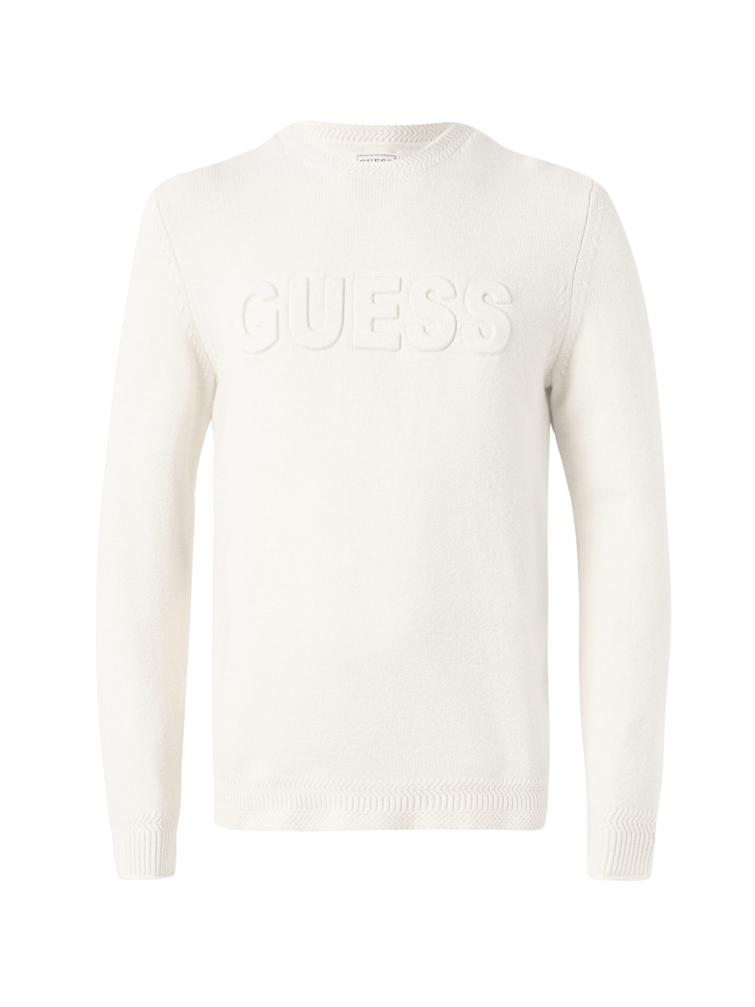 GUESS - Pullover em bege: frente