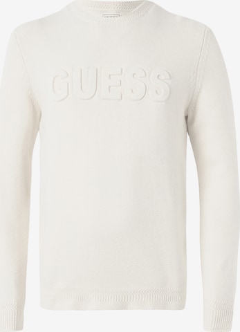 GUESS Sweter w kolorze beżowy: przód