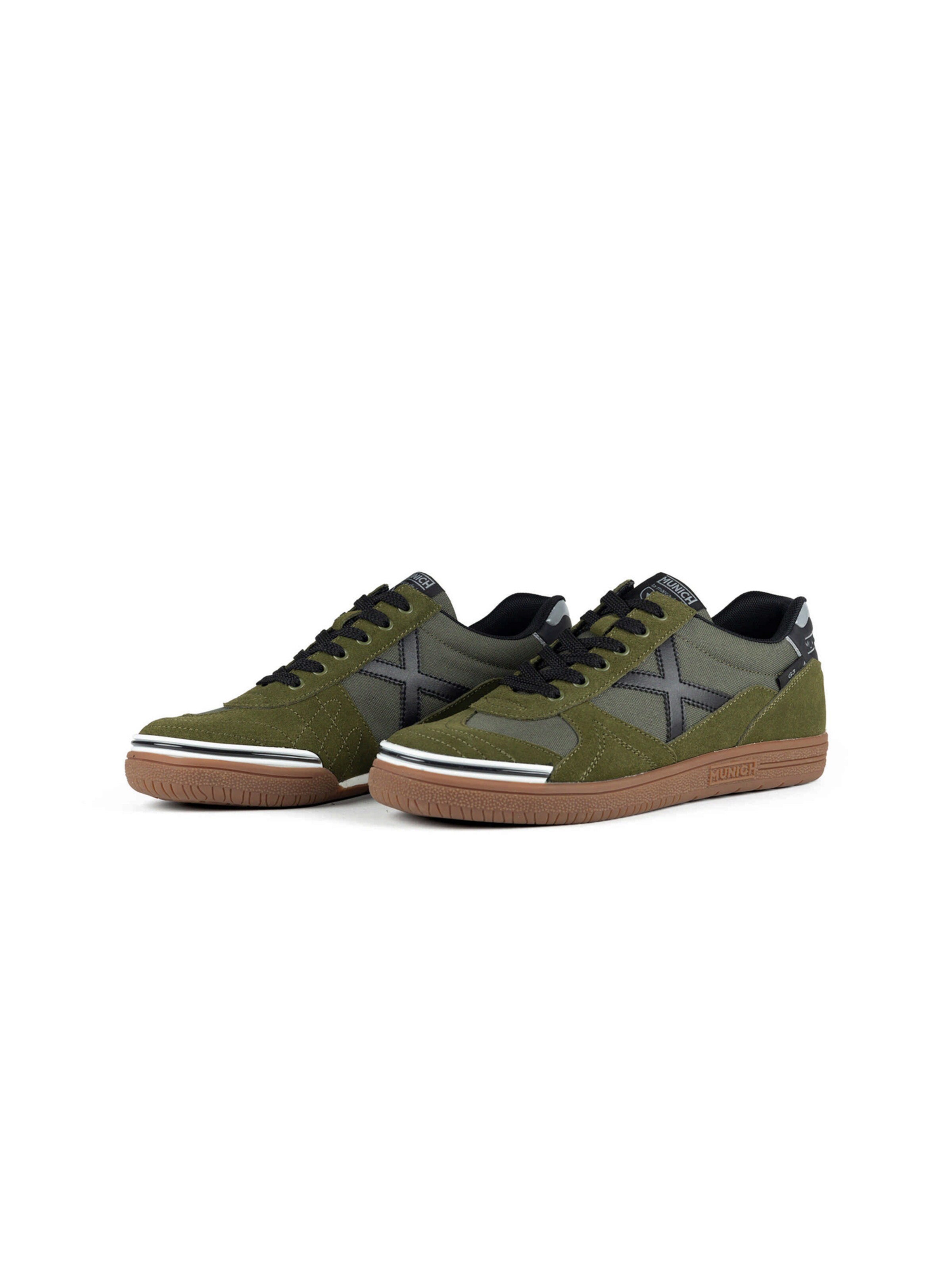 MUNICH Platform trainers 'G-3' in Green