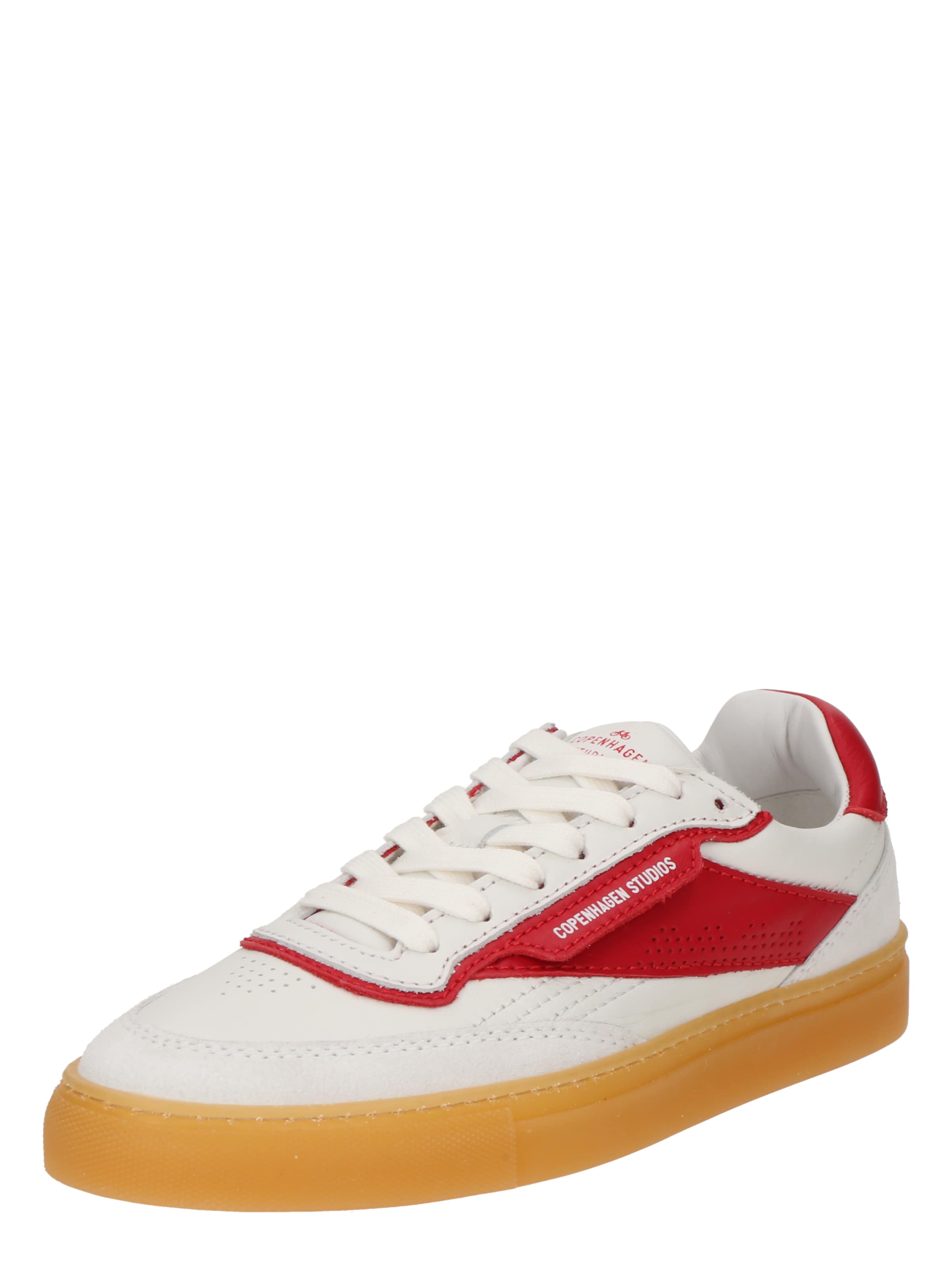 Copenhagen Studios Platform trainers in White: front