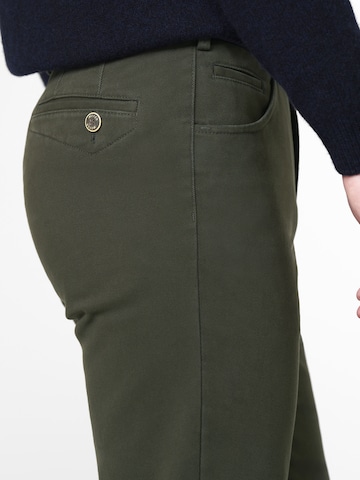 Regular Pantalon chino MEYER en vert
