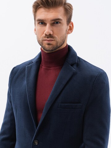 Ombre Between-Seasons Coat 'C432' in Blue