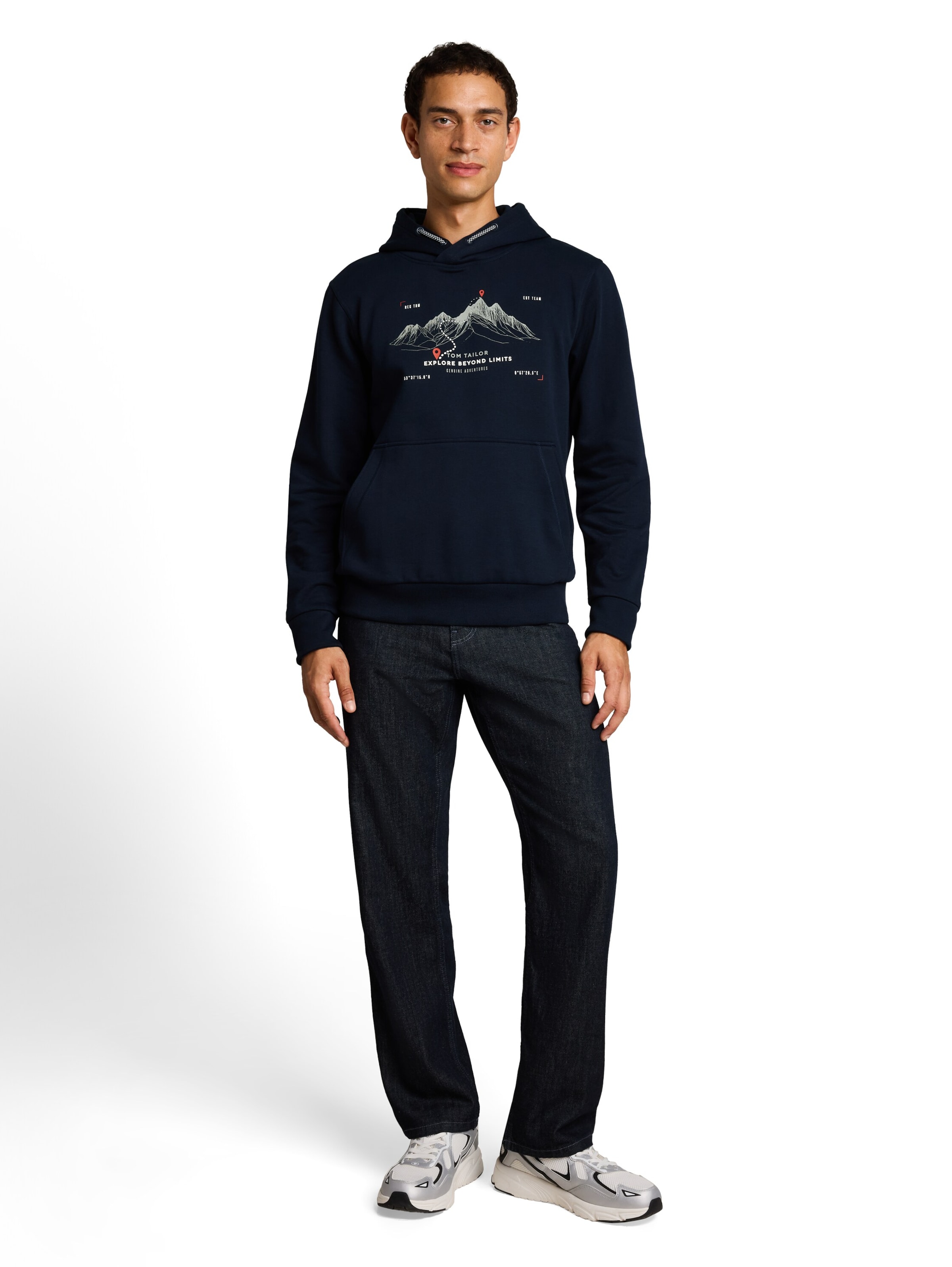 TOM TAILOR Sweatshirt in Blauw