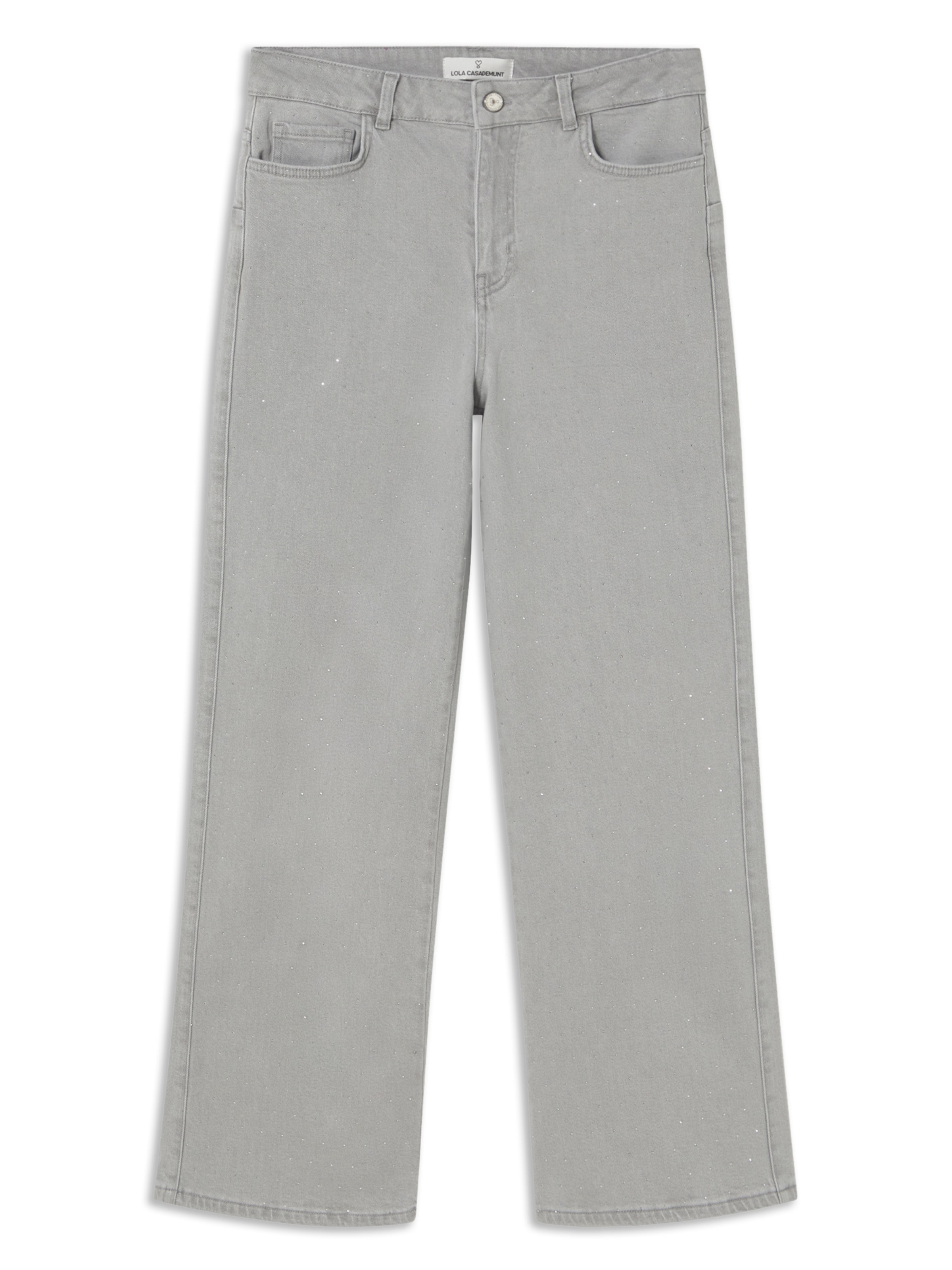 Lola Casademunt Jeans i ljusgrå, Produktvy