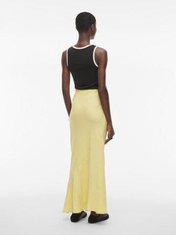 Jupe ROUGE EDIT en jaune