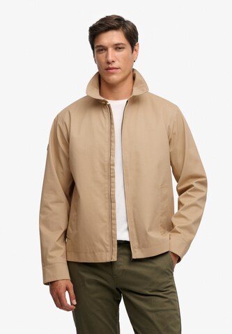 Veste mi-saison Superdry & Co en beige : devant