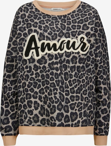 CODELLO Sweatshirt in Grey: front