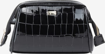 melns faina Kosmētikas somiņa: no priekšpuses