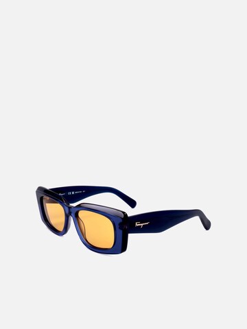 Occhiali da sole 'SF1079S' di FERRAGAMO in blu
