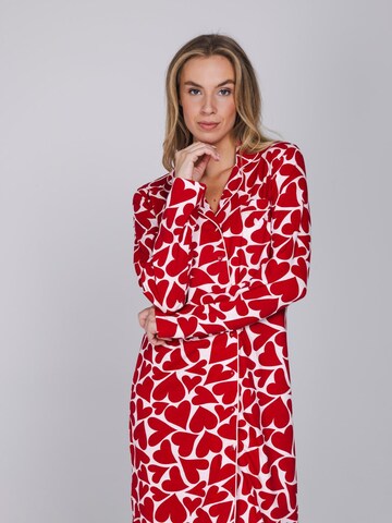 Rebelle Nachthemd 'Endless Love' in Rood