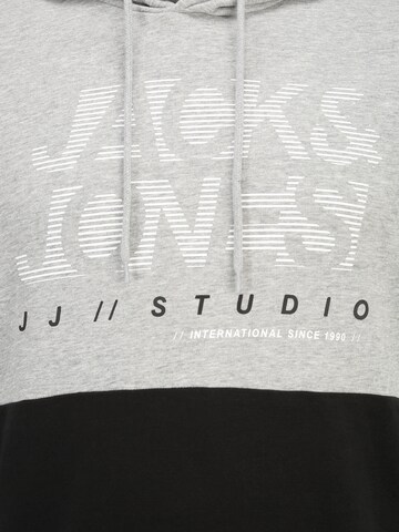 Sweat-shirt 'MARCO' Jack & Jones Plus en gris