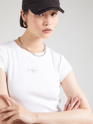 Calvin Klein Jeans T-Shirt in Weiß