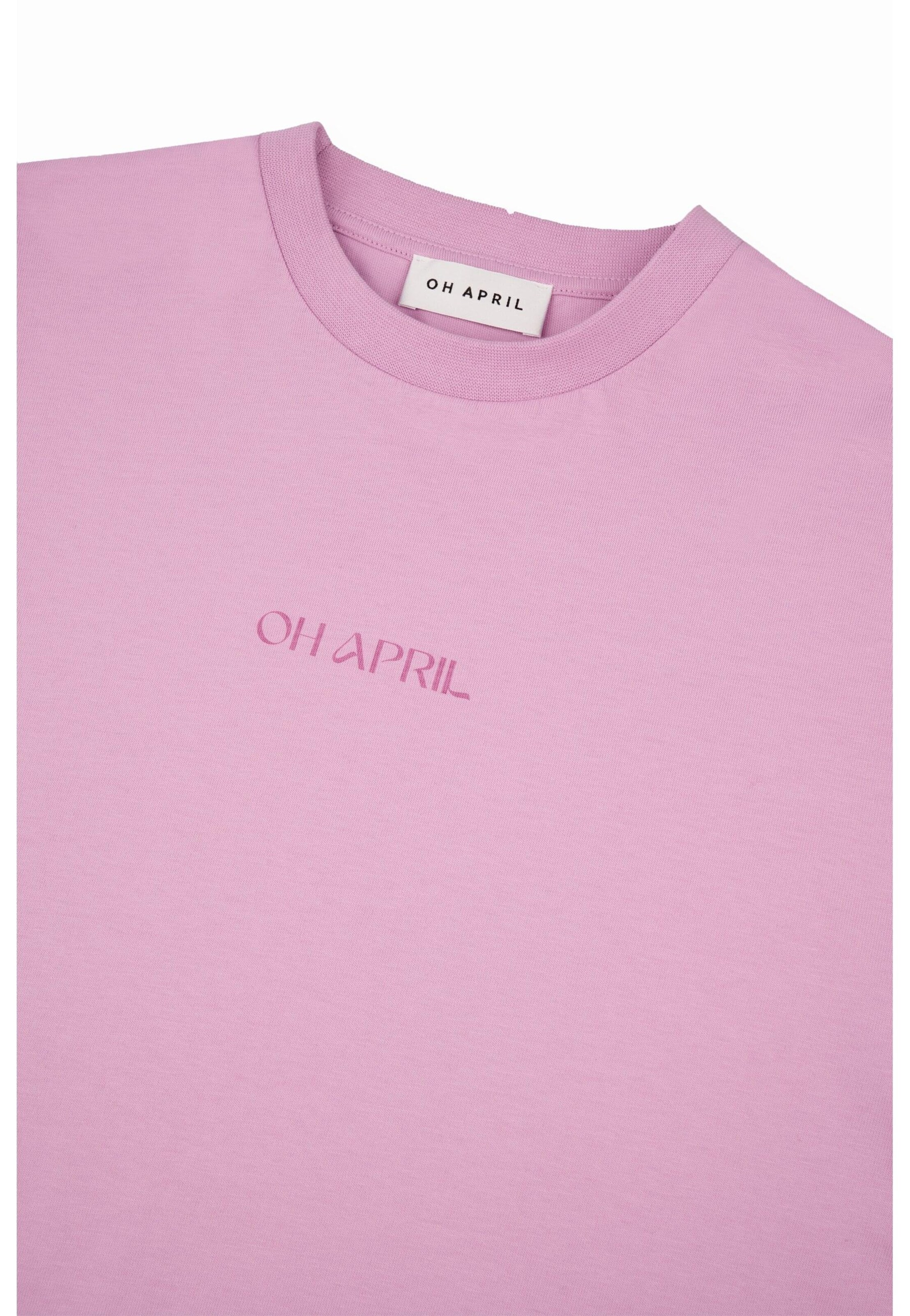 purpurinė OH APRIL Marškinėliai 'Positive'