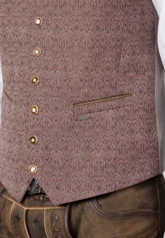 STOCKERPOINT Traditional vest ' Roberto' in Red