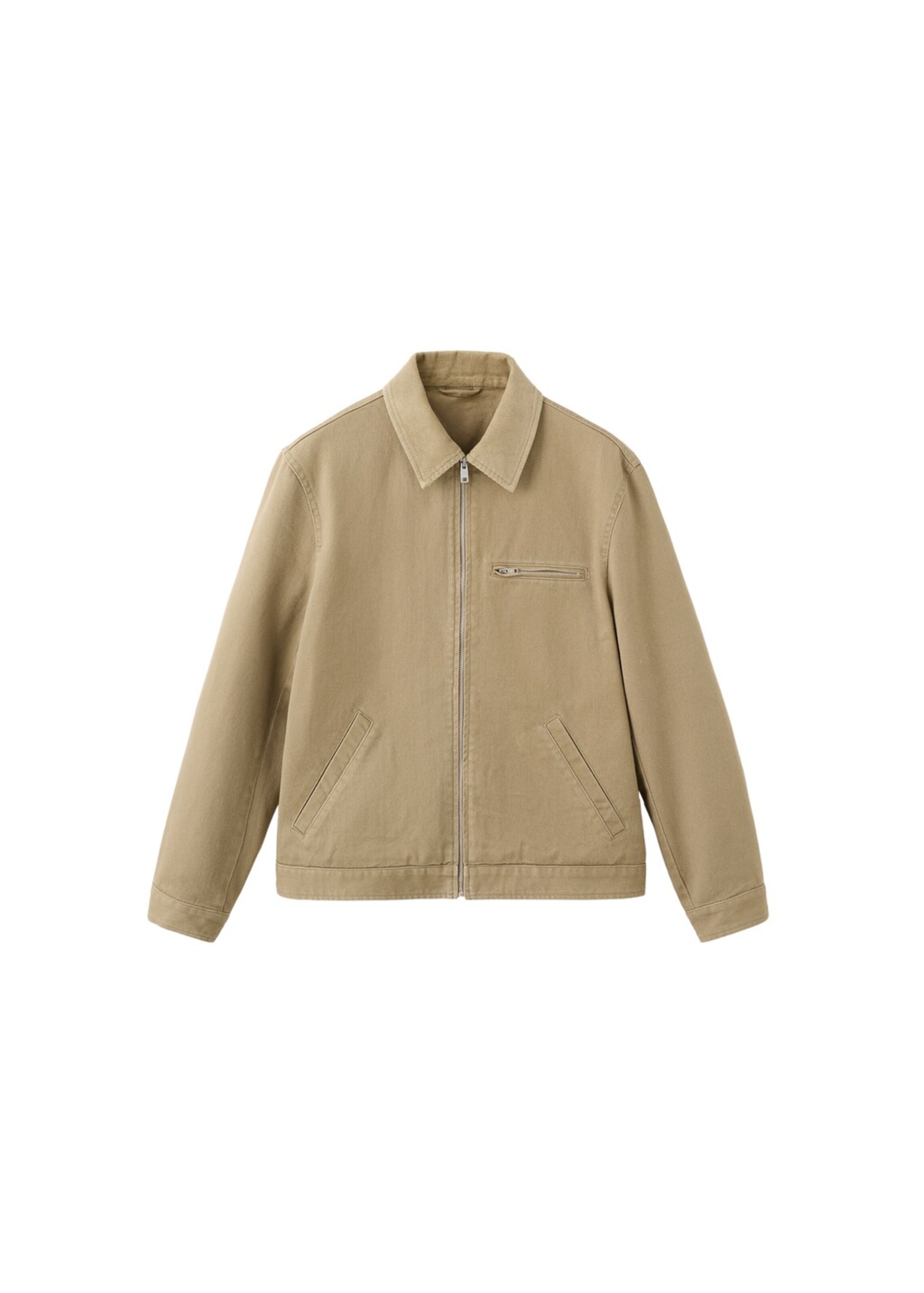 MANGO MAN Between-Season Jacket 'Remy' in Beige: front