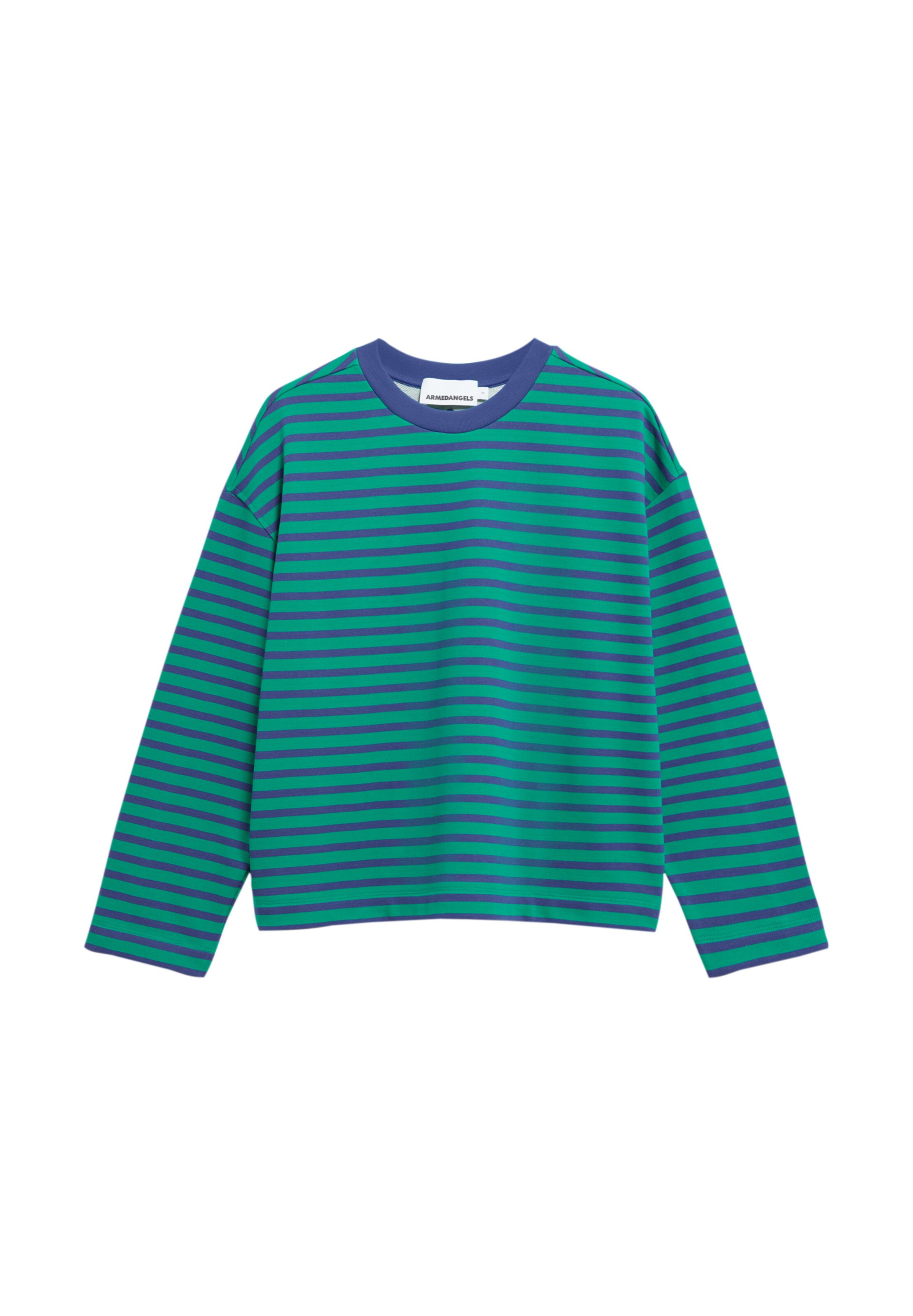 ARMEDANGELS Pullover 'FRANKAA' MAARLEN STRIPE in Mischfarben: Vorderseite