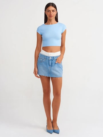 Dilvin Blouse in Blauw