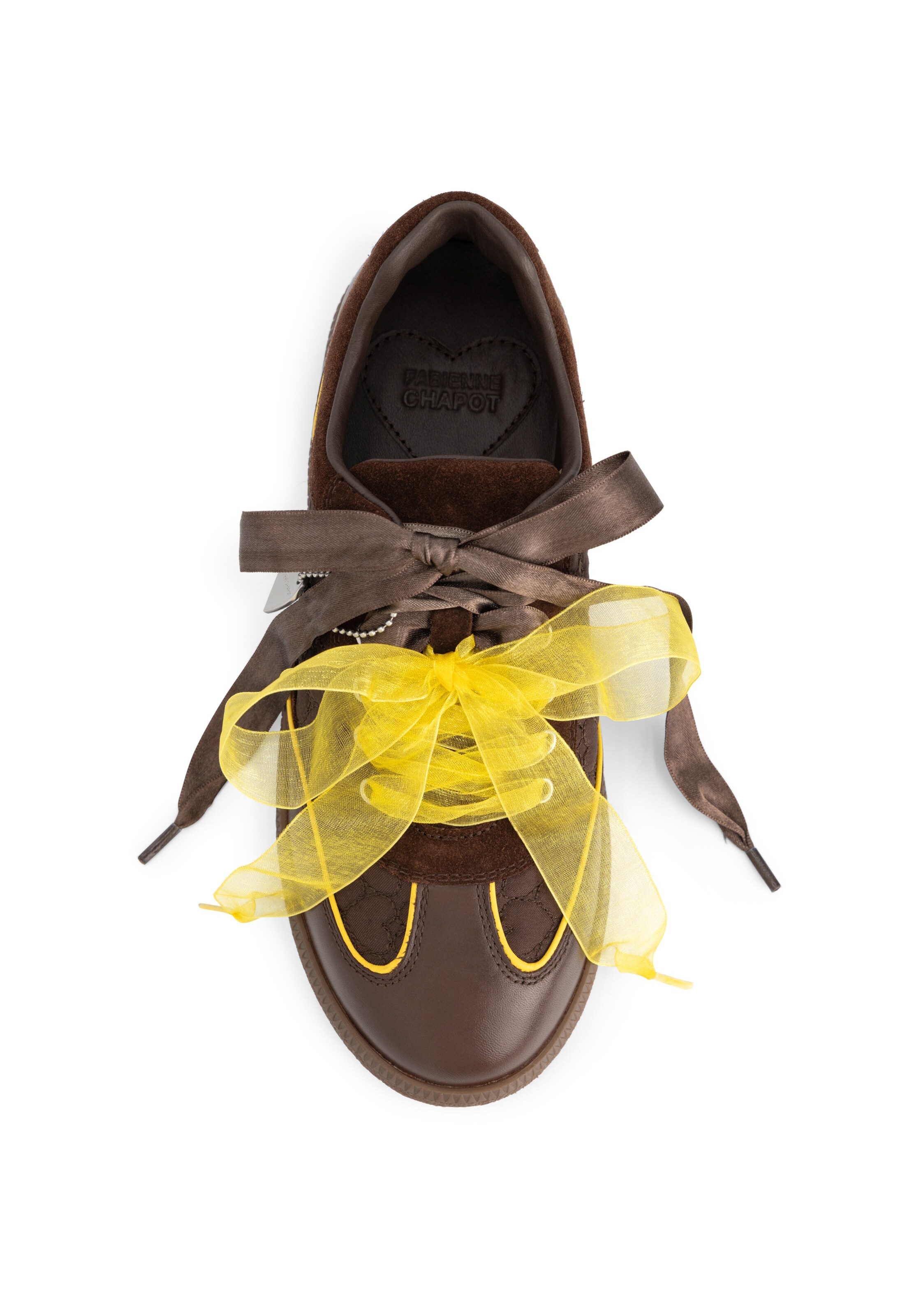 Baskets basses Fabienne Chapot en marron