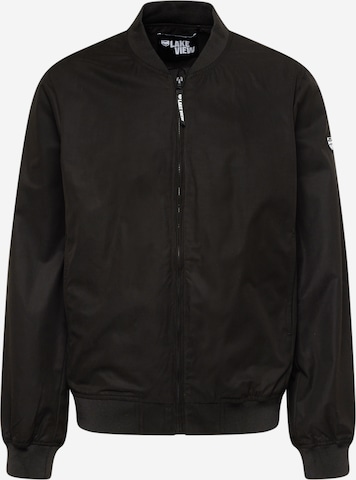 Lake View Between-season jacket 'Benedikt' in Black: front