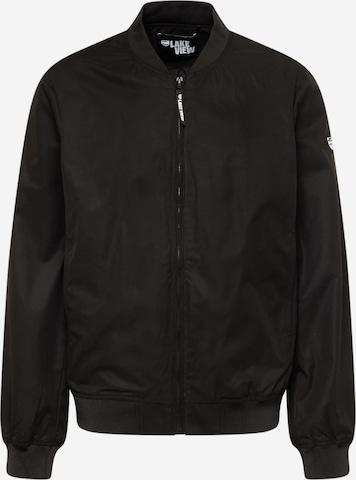 Lake ViewPrijelazna jakna 'Benedikt' - crna boja: prednji dio