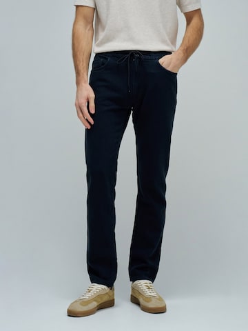 Salsa Jeans Regular Trousers in Black: front