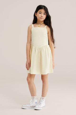 WE Fashion Kleit, värv kollane
