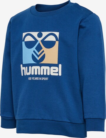 Hummel Sweatshirt 'Lime' in Blau