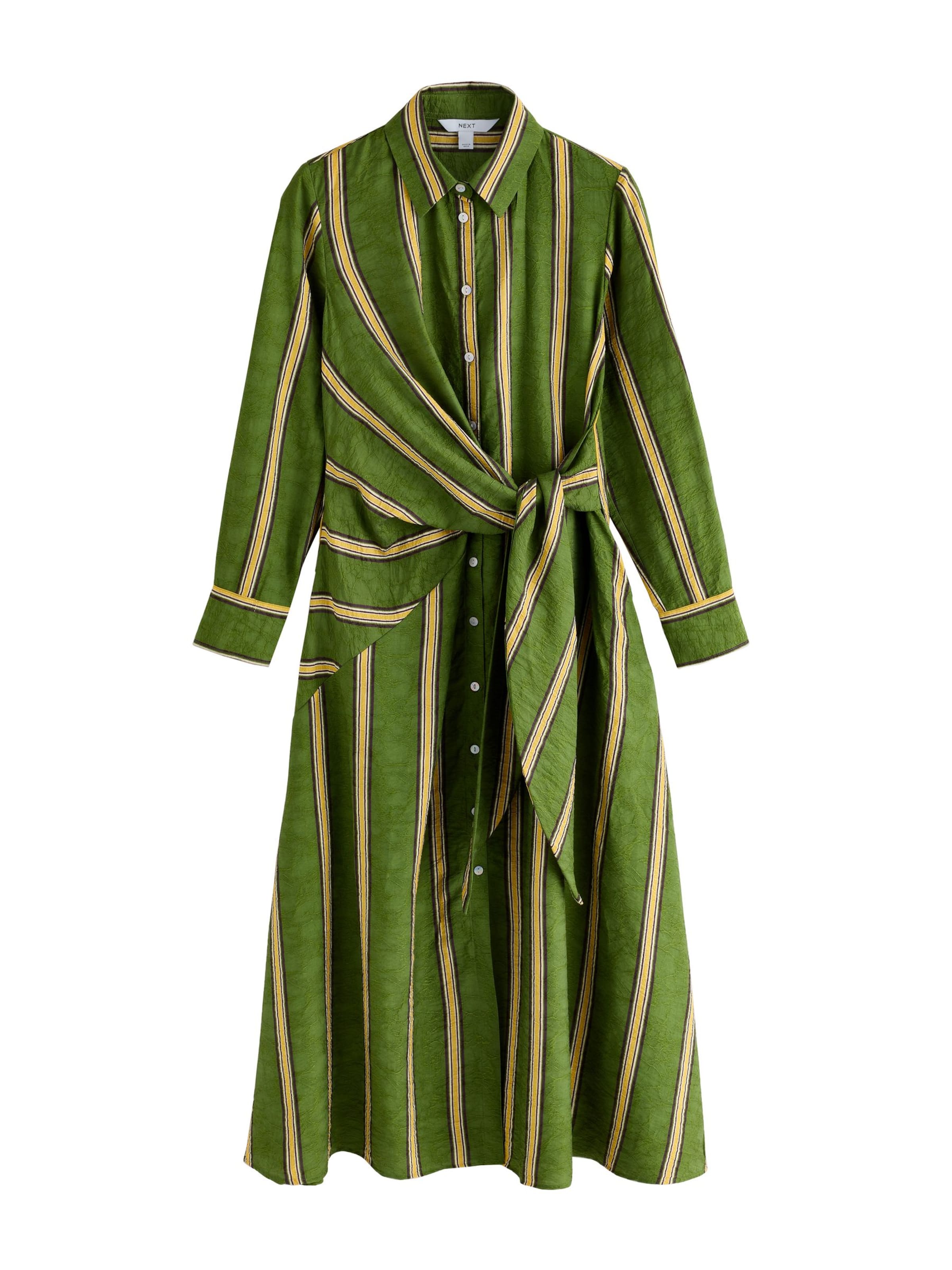Robe-chemise Next en vert : devant