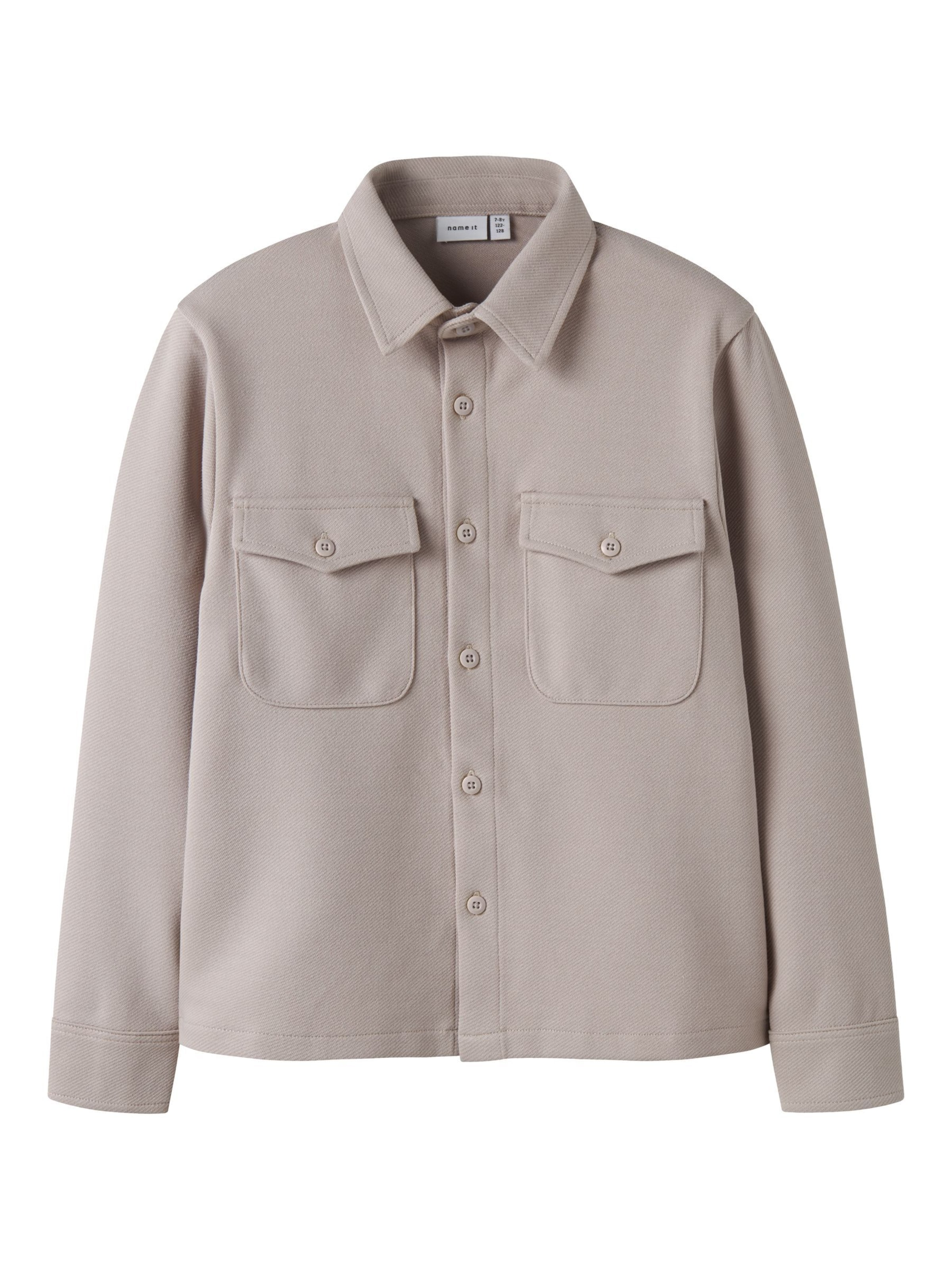 NAME IT Comfort Fit Overgangsjakke i grå: forside