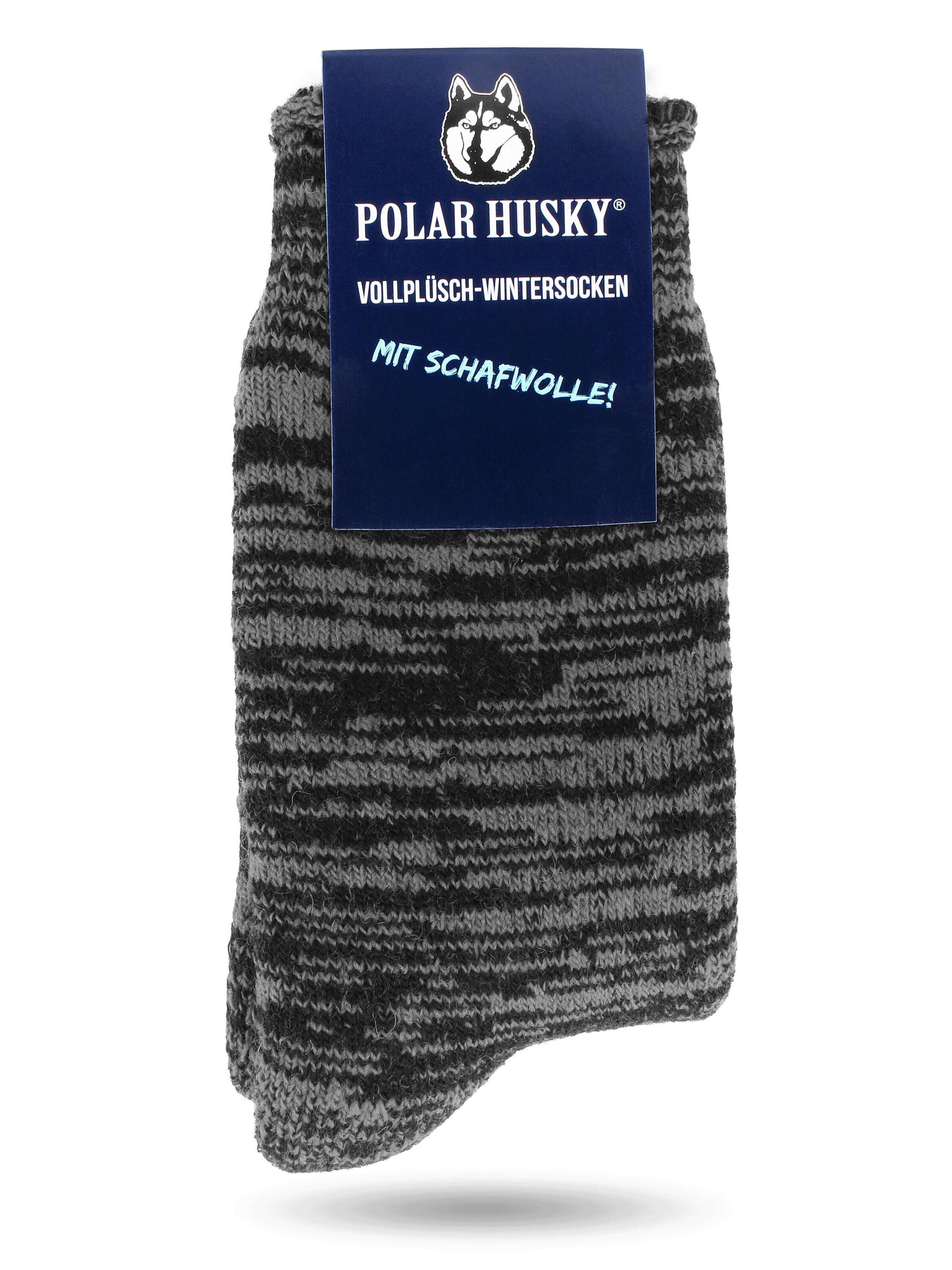 Polar Husky Socken in Grau
