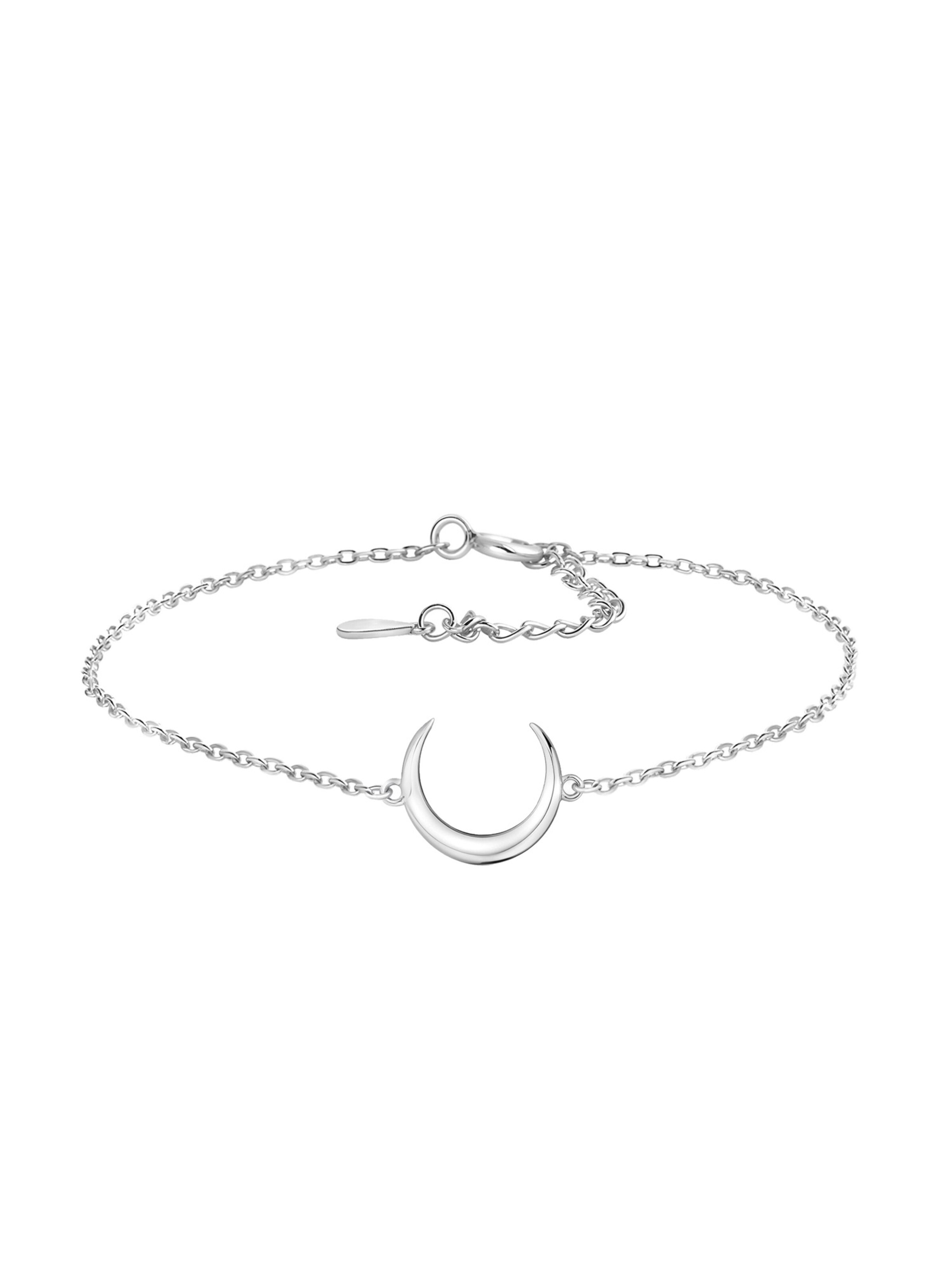 Sofia Milani Bracelet 'Moon' in Silver: front