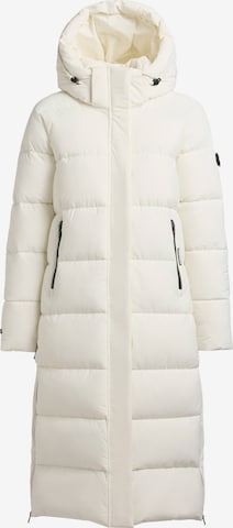 Manteau d’hiver 'Dote2' khujo en blanc : devant