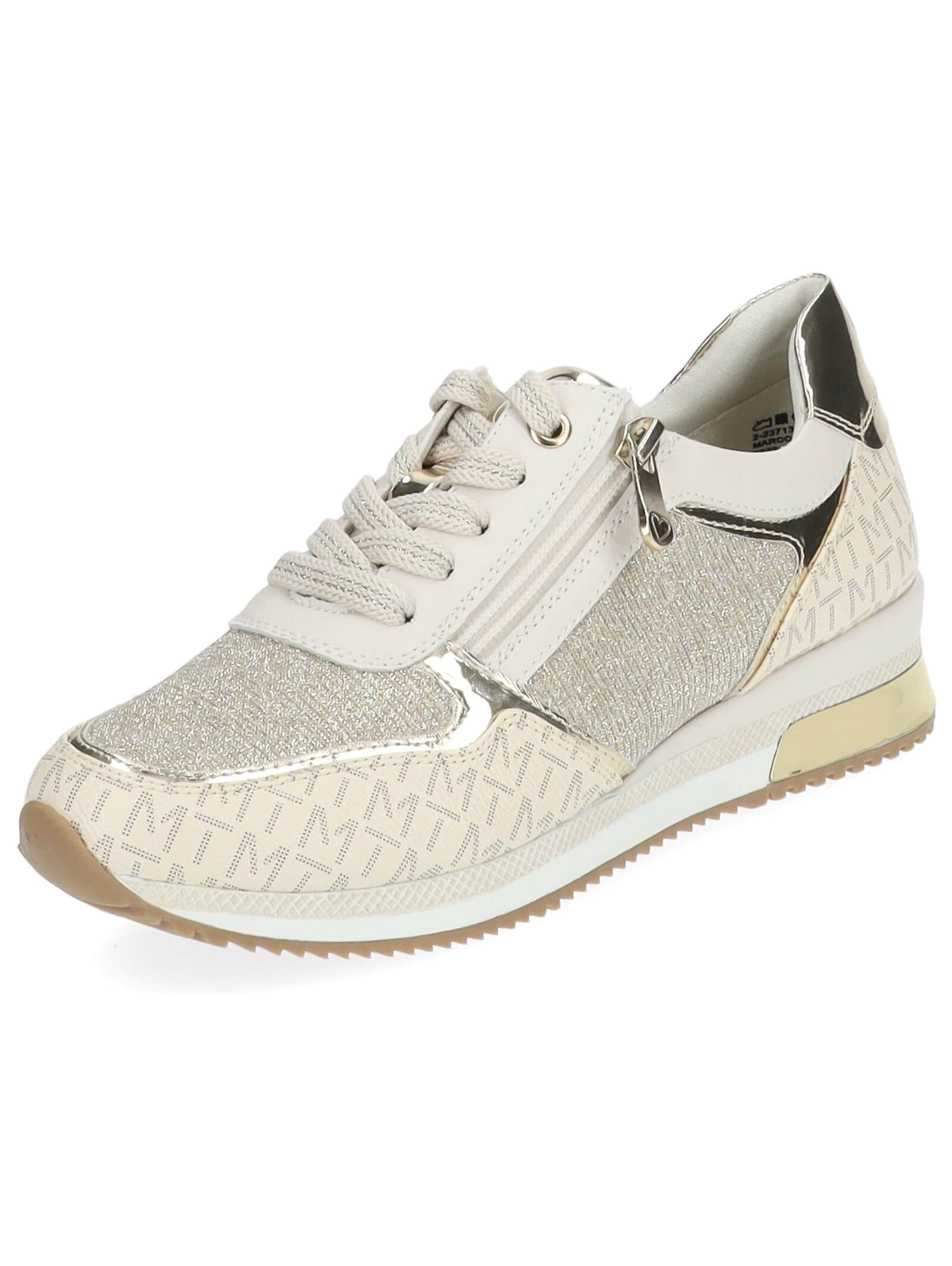 MARCO TOZZI Platform trainers in Beige