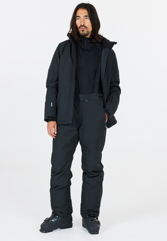 Whistler Regular Outdoor Pants 'Drizzle' in Black