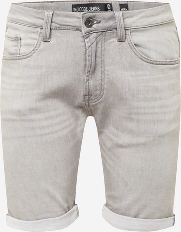 INDICODE JEANS Regular Jeans 'Commercial' in Grey: front